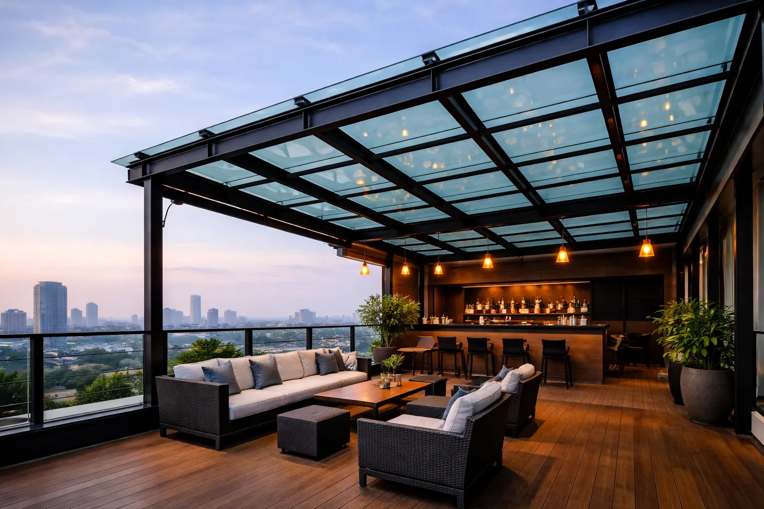 Rooftop Kaca